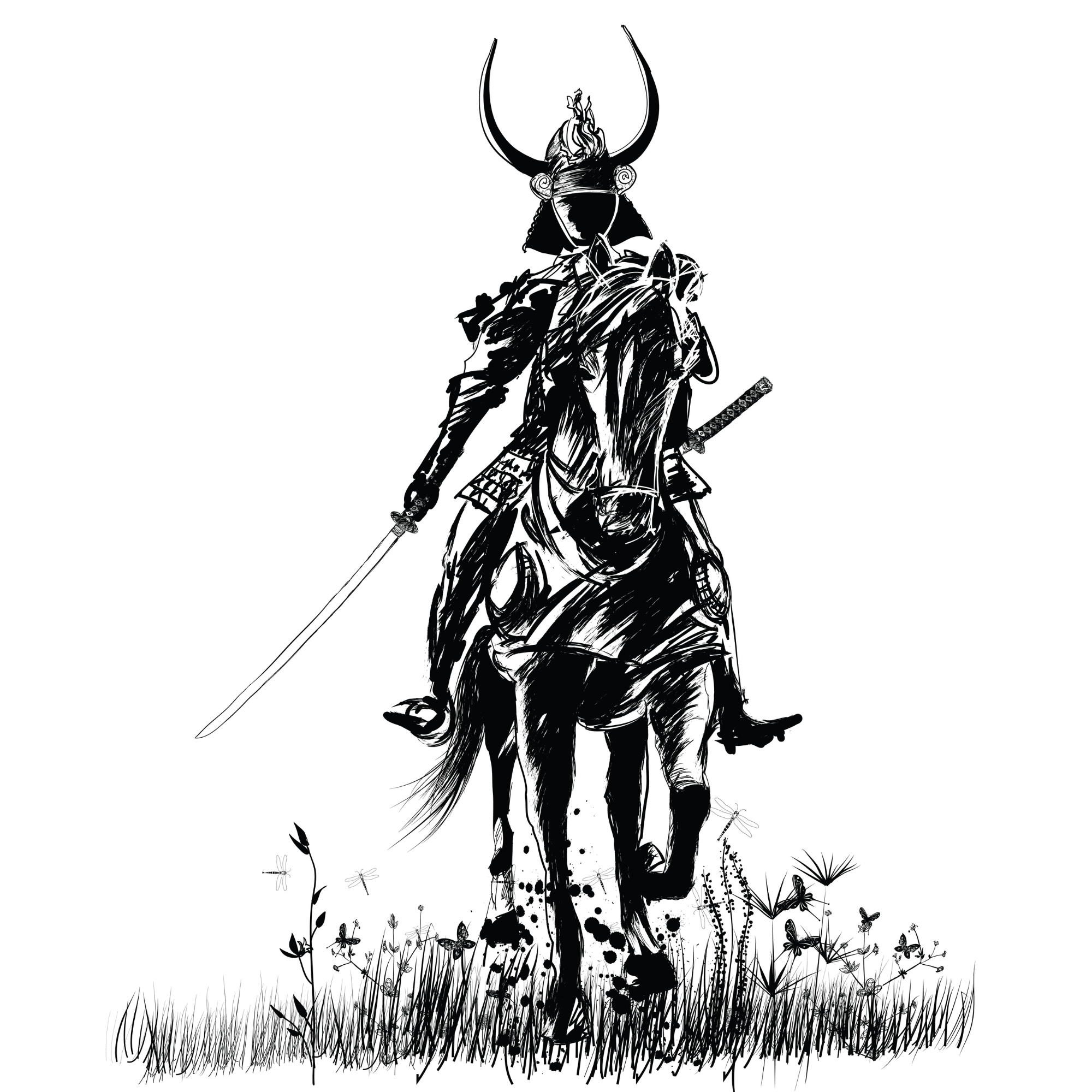 Durch zahllose Schlachten geschmiedete Stärke — 百戦錬磨 (Hyakusen Renma)