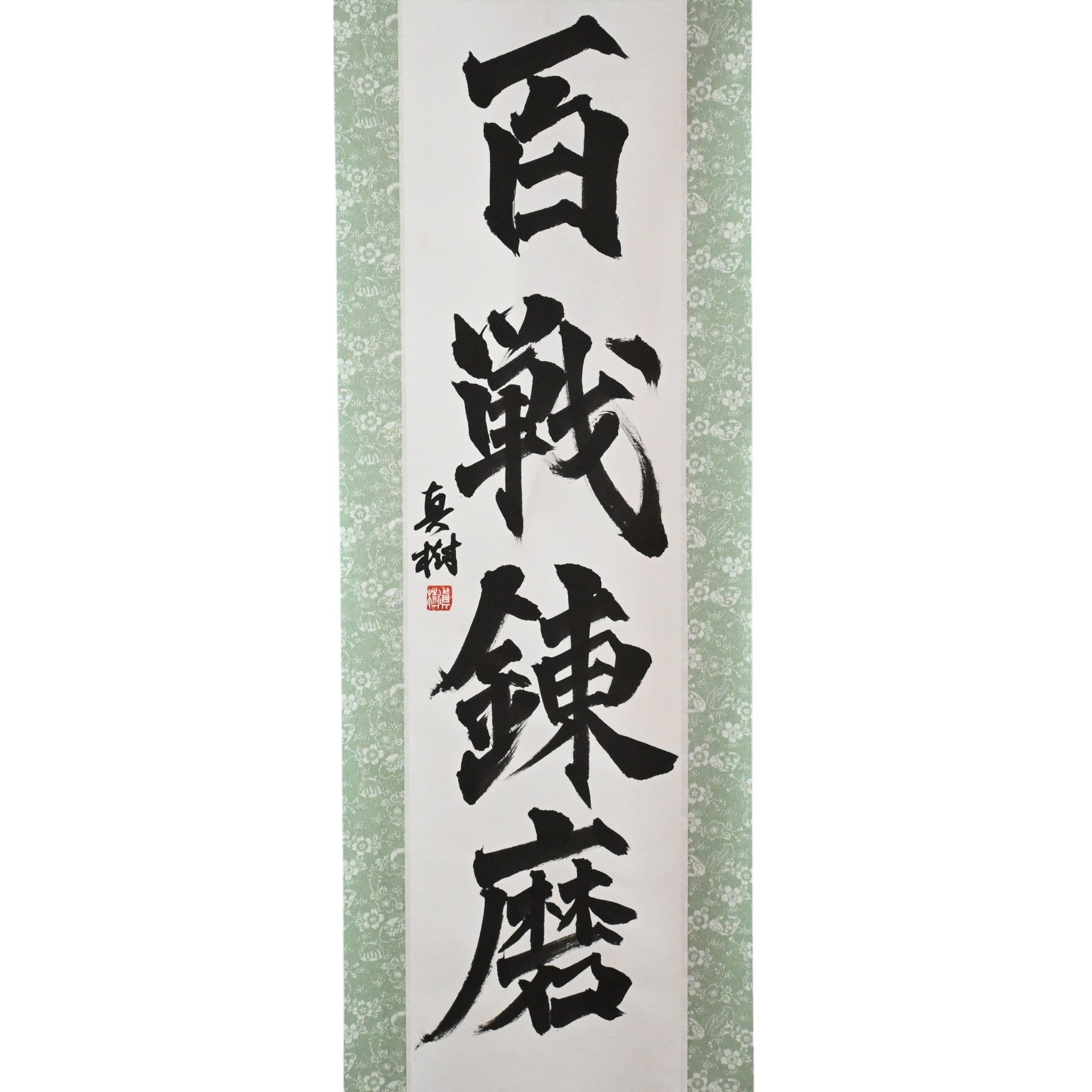 Durch zahllose Schlachten geschmiedete Stärke — 百戦錬磨 (Hyakusen Renma)