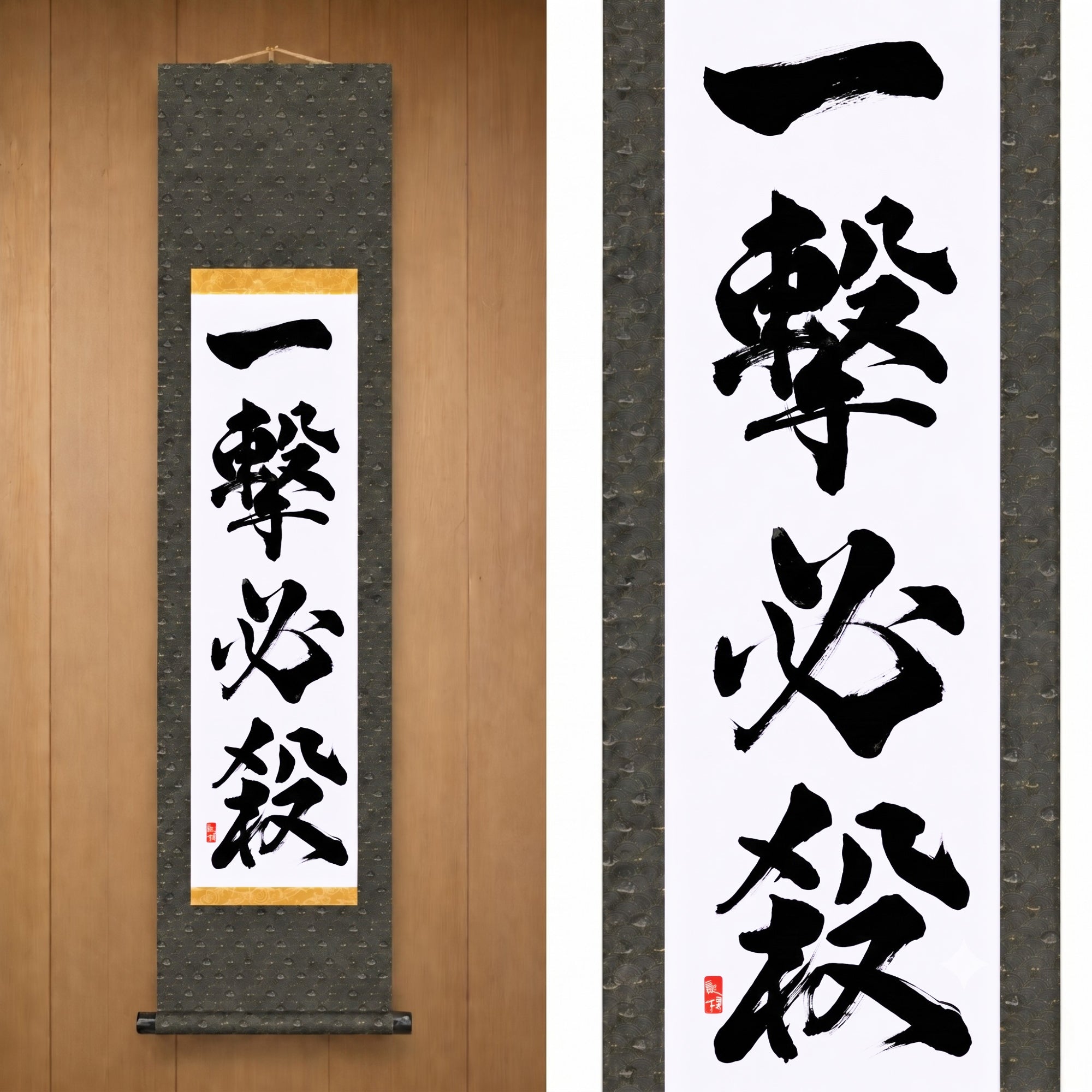 Ein Schlag, sicherer Sieg — 一撃必殺 (Ichigeki Hissatsu)