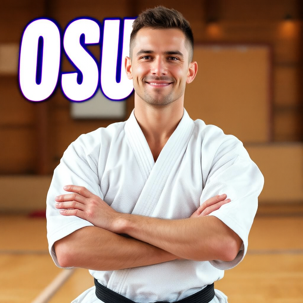 Osu !? - Das einzige Wort, das jeder Karate -Fan (押忍) von Mai kennt